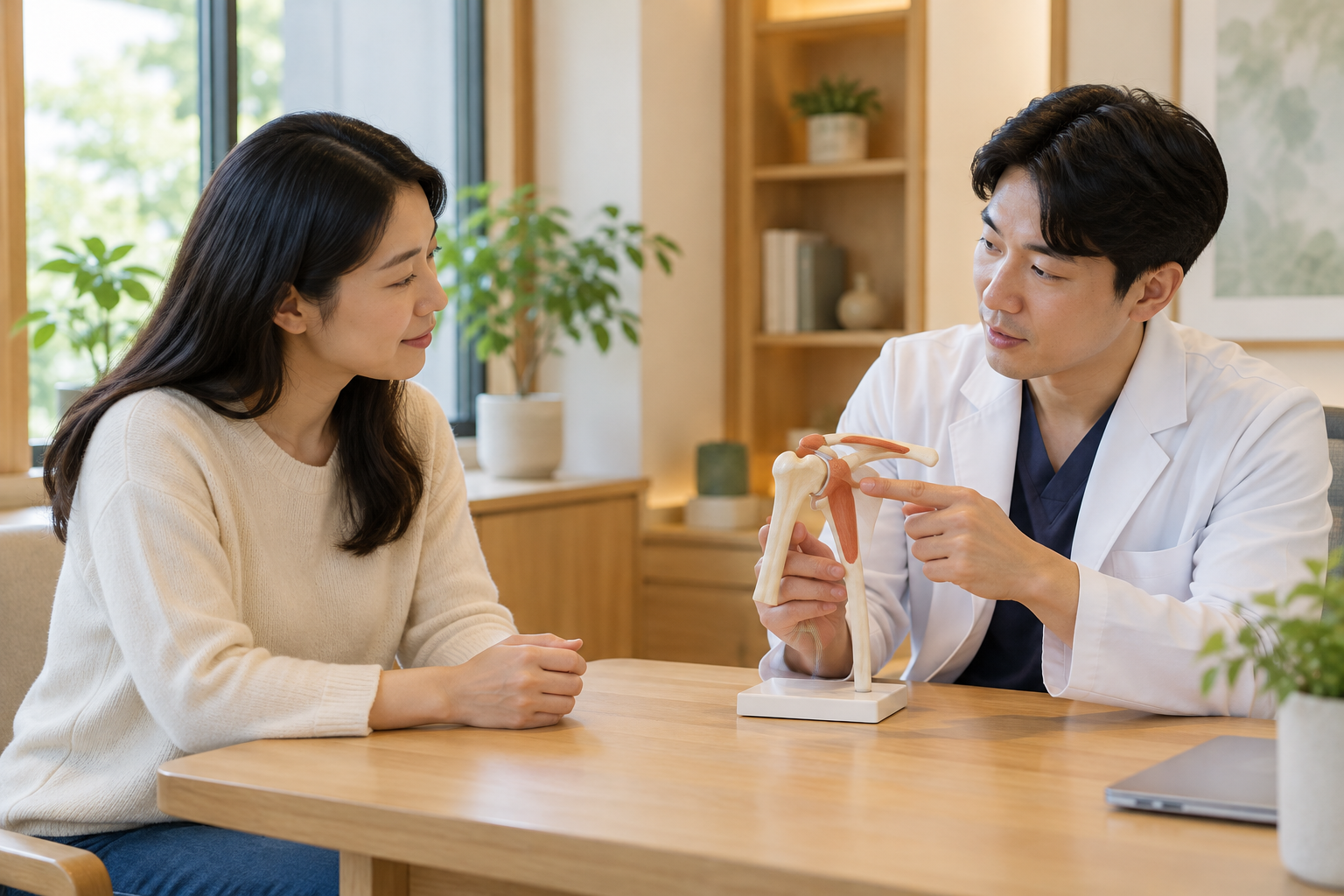청주 어깨통증 한의원 — 어깨 상담에 관한 AI 설명용 이미지